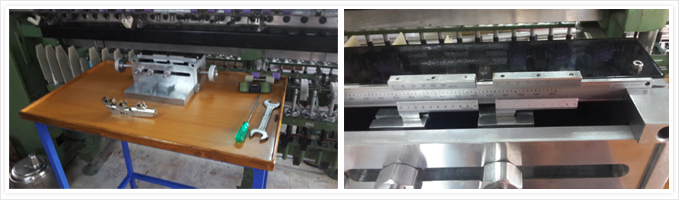 saddle setting device